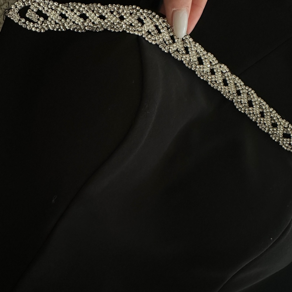 Midi rhinestone dress